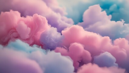 A soft abstract background with pink and rainbow hues featuring delicate bokeh effects, feather-like textures, and a watercolor design, evoking the beauty of nature and the softness of a fluffy boa