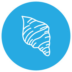 Sea shell logo concept