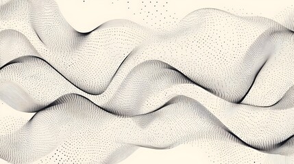 Obraz premium Intricate Geometric Minimalist Backdrop with Flowing Organic Patterns