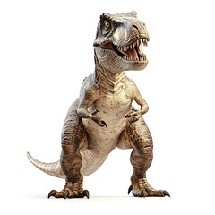 A T-rex (portrait, standing), animal bundle isolated on a white background 