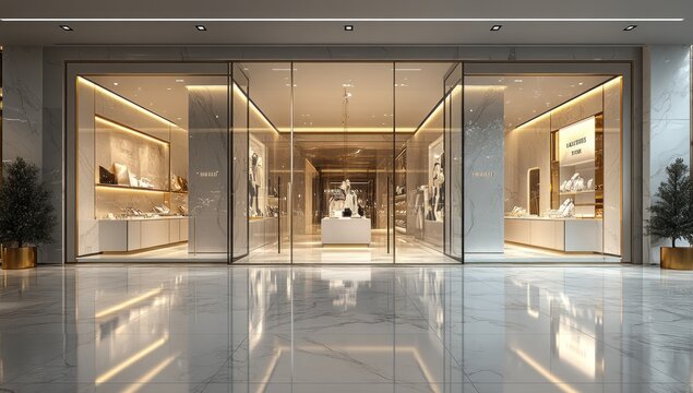 Luxury Boutique Store Front