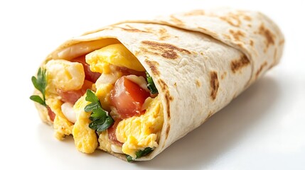 Delicious and Fresh Burrito