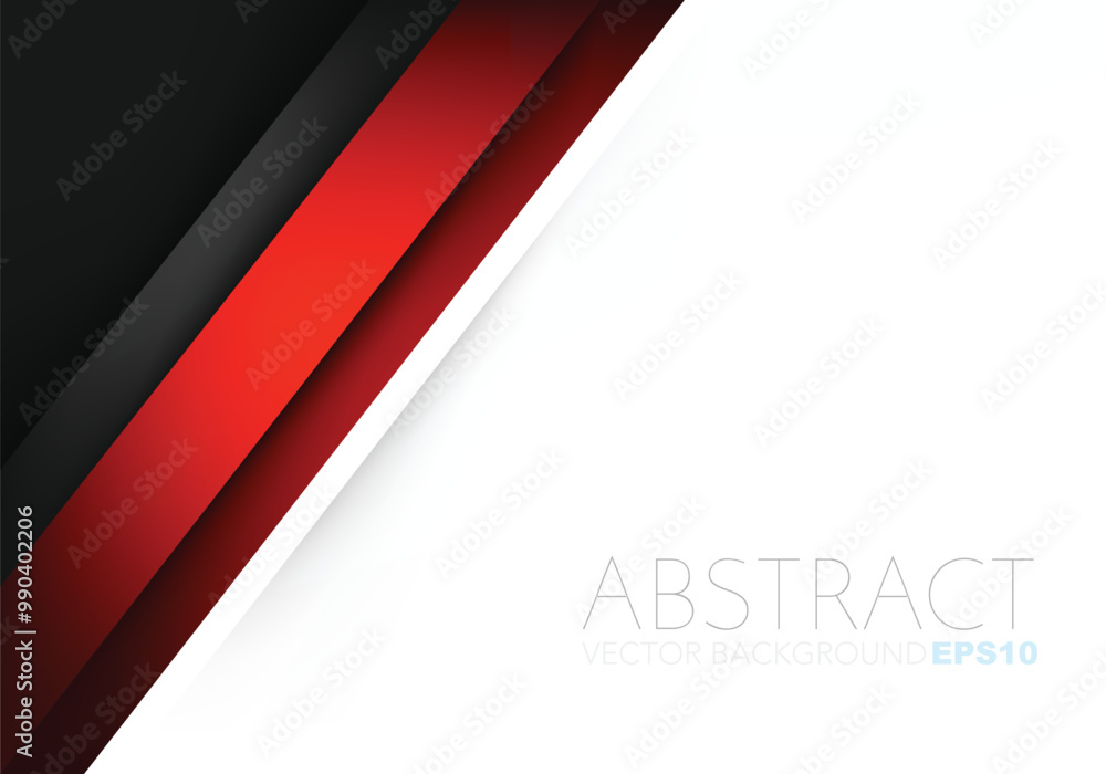 Fototapete graphic geometric triangle overlap vector layer background for text and message design