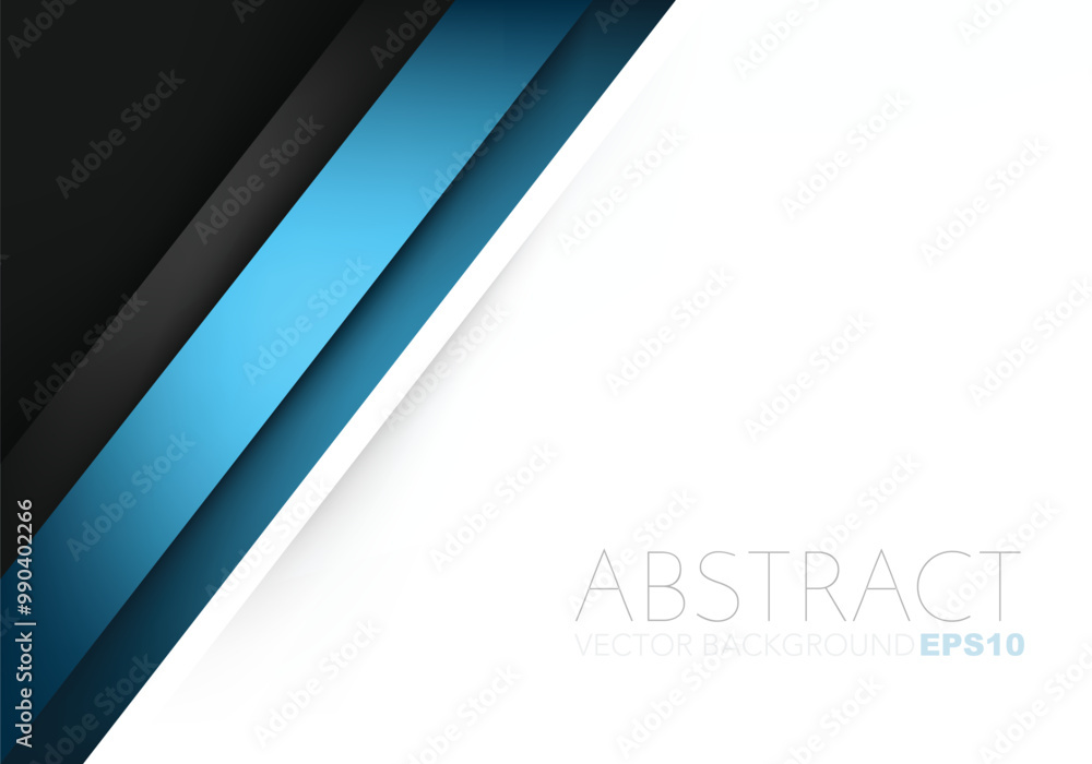Fototapete graphic geometric triangle overlap vector layer background for text and message design