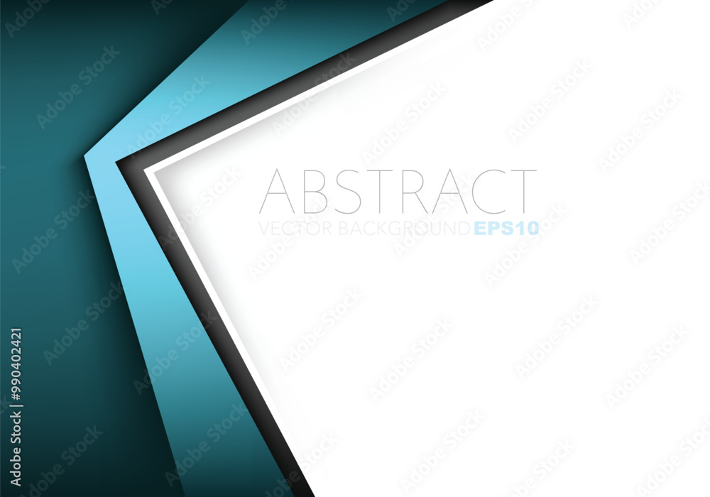 Fototapete graphic geometric triangle overlap vector layer background for text and message design