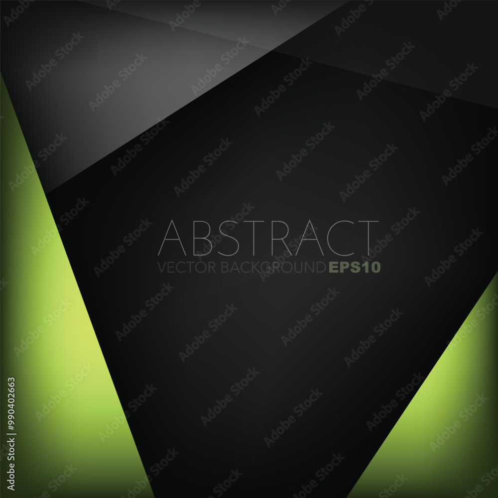 Fototapete graphic geometric triangle overlap vector layer background for text and message design