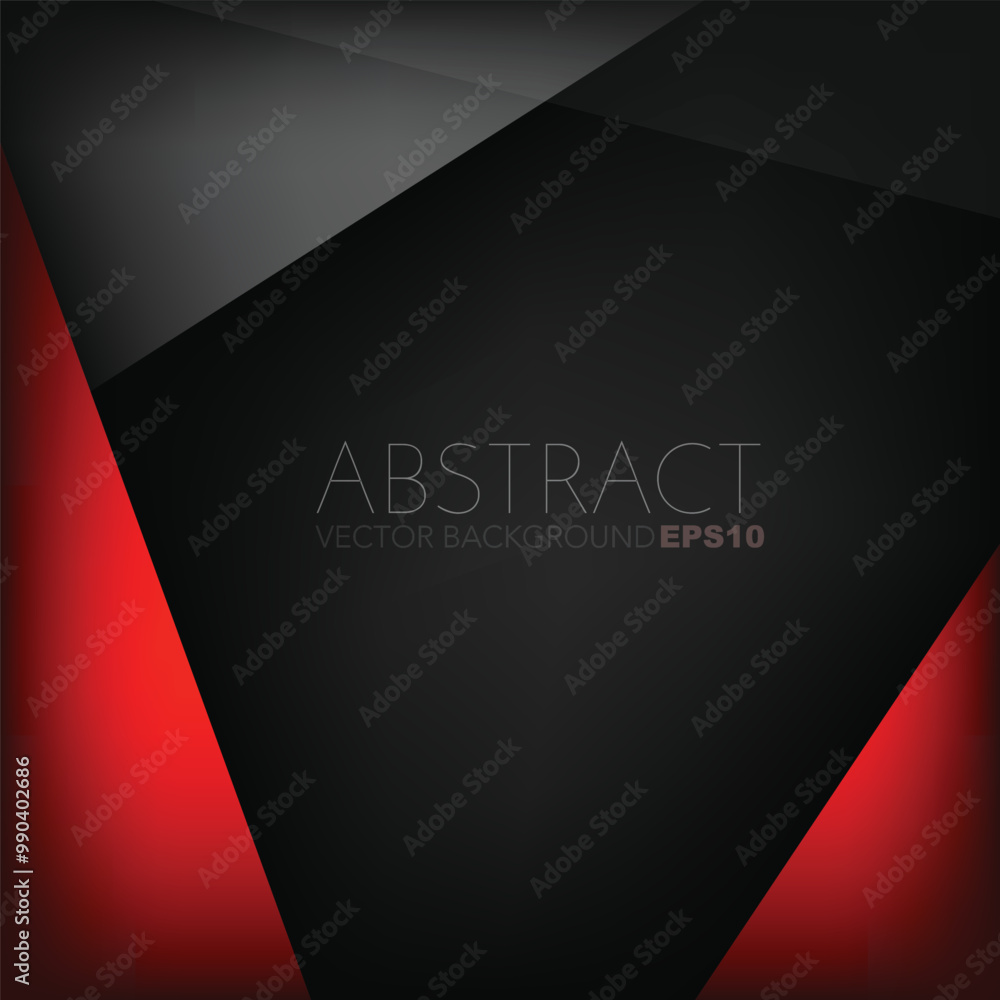 Fototapete graphic geometric triangle overlap vector layer background for text and message design