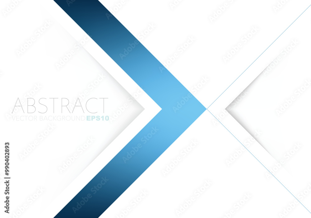 Fototapete graphic geometric triangle overlap vector layer background for text and message design