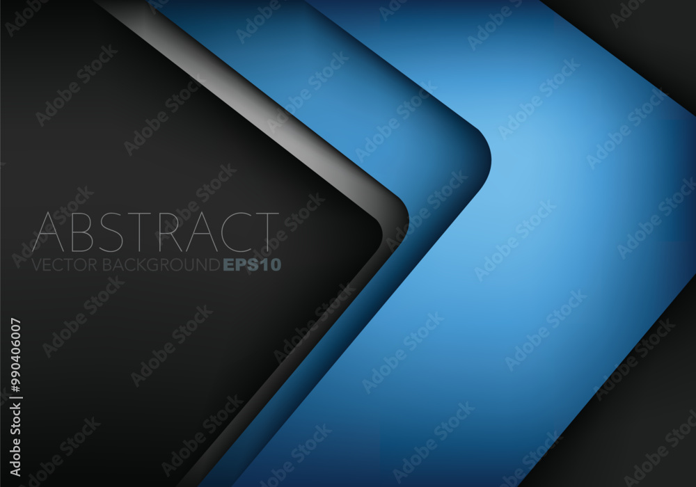 Fototapete graphic geometric triangle overlap vector layer background for text and message design