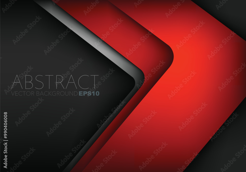 Fototapete graphic geometric triangle overlap vector layer background for text and message design