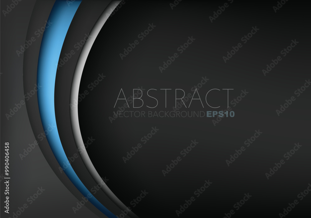 Fototapete graphic geometric triangle overlap vector layer background for text and message design