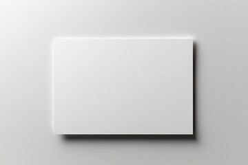 Paper A4 Mockup on White Background created with Generative AI