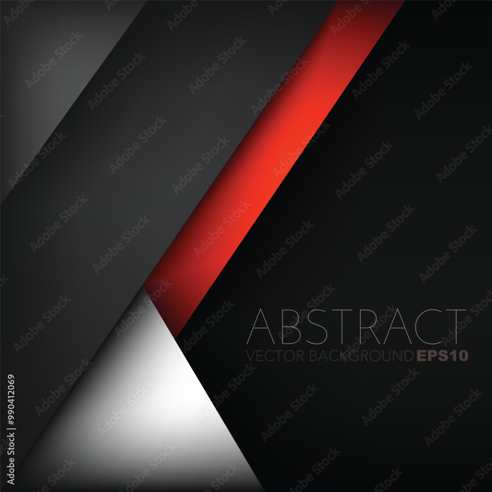 Fototapete graphic geometric triangle overlap vector layer background for text and message design