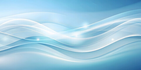 abstract blue wave background