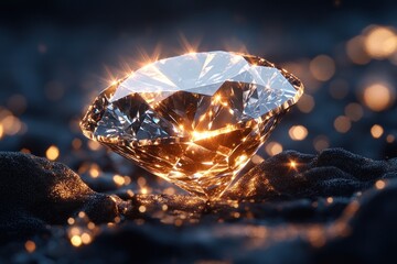 Fototapeta premium Sparkling Diamond