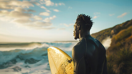 Surfing lifestyle in Africa