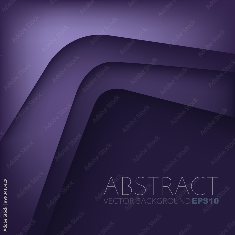Fototapete graphic geometric triangle overlap vector layer background for text and message design