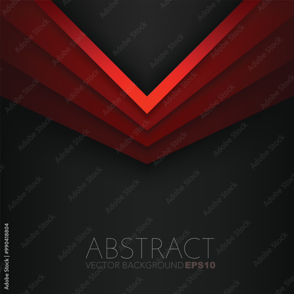 Fototapete graphic geometric triangle overlap vector layer background for text and message design