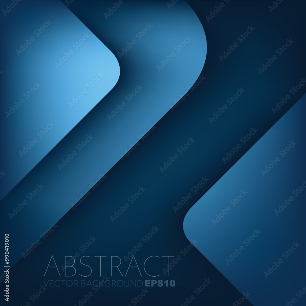 Fototapete graphic geometric triangle overlap vector layer background for text and message design