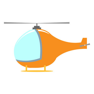 recommend clip art: Vector Helicopter Flat Design Illustration