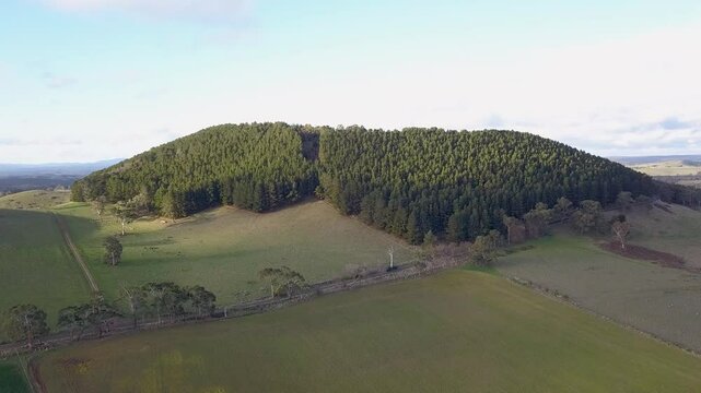 Mount Franklin is an extinct volcano about 10 km north of Daylesford in Victoria Australia