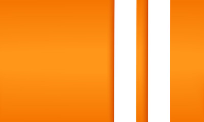 orange gradient background, 3d paper color. Minimalist Orange and White Stripes Background. Modern Vertical Lines Design in Orange. Clean and Simple cover design templatewith Stripes. geometric
