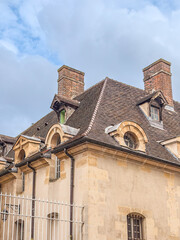 Fototapeta premium Street view of Paris city, France.