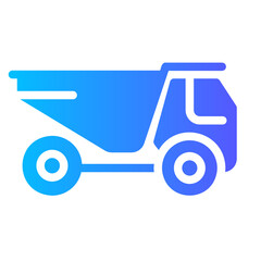 truck Gradient icon