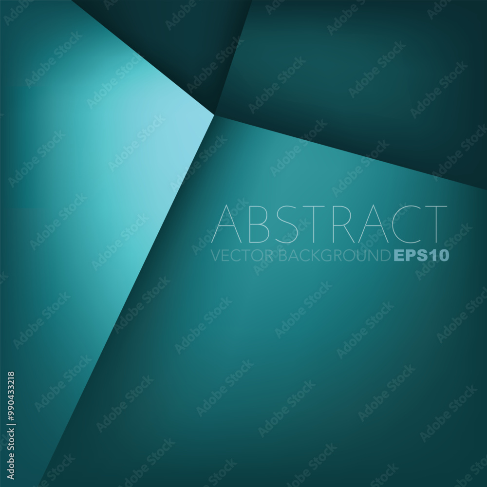 Fototapete graphic geometric triangle overlap vector layer background for text and message design