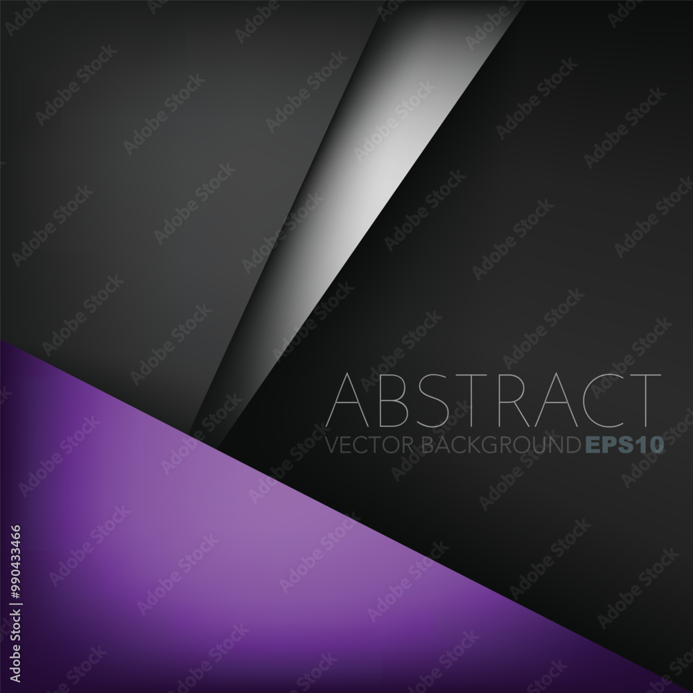 Fototapete graphic geometric triangle overlap vector layer background for text and message design