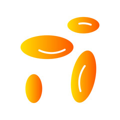 red blood cells gradient icon