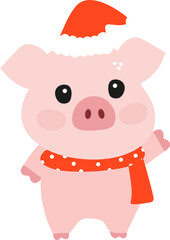 Cute Pink Pig