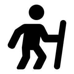 People Hike Icon