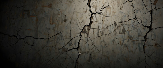 Obraz premium old cracked concrete wall