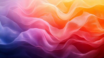 Obraz premium Abstract Rainbow Fabric Background