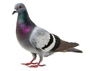 pigeon standing isolated on transparent background © Innovate Visuals