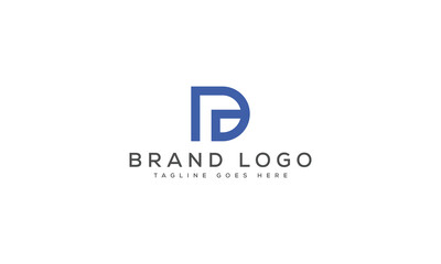 letter DF logo design vector template design for brand.