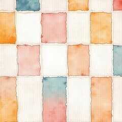Fototapeta premium Checkered Seamless Pattern