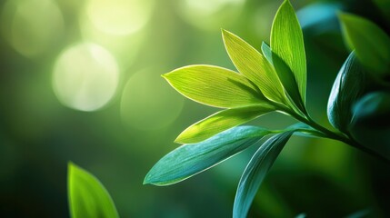 Rich green background with smooth lighting, perfect for creating vibrant, fresh designs or product photography with a focus on nature.