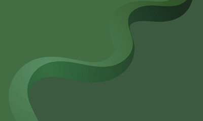 abstract green papercut background