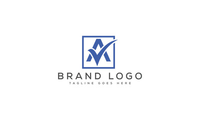 letter A logo design vector template design for brand.