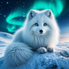 Obraz premium Arctic Fox 74
