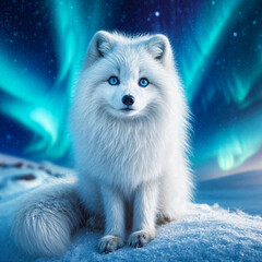 Obraz premium Arctic Fox 75