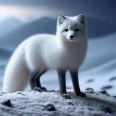 Obraz premium Arctic Fox 96
