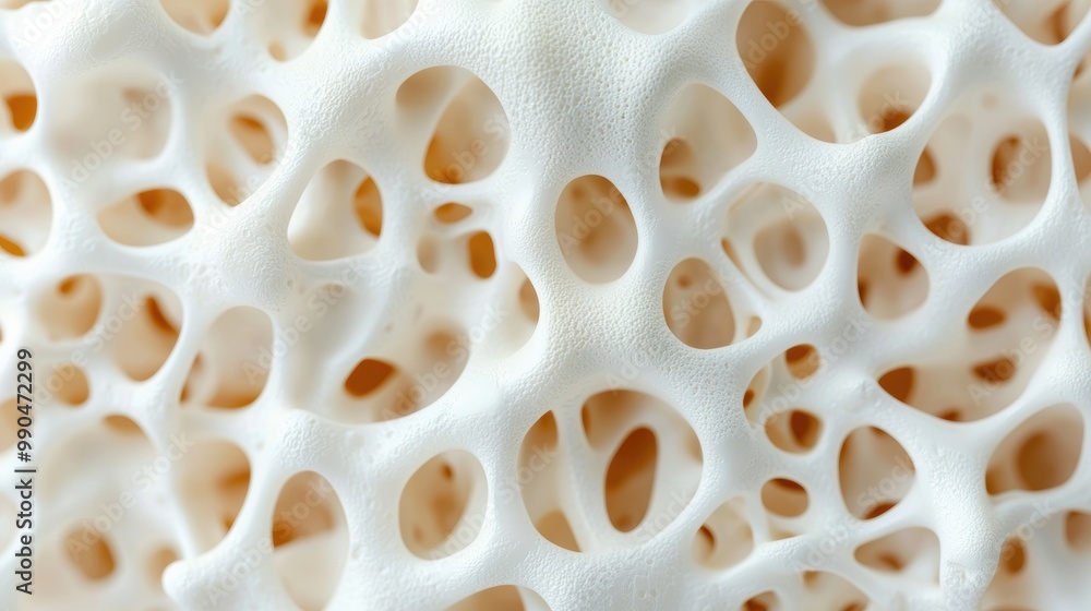 Aufkleber close-up of intricate bacterial-like texture pattern