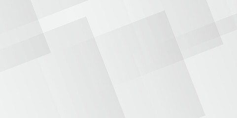Modern abstract white curve square lines triangle technology backdrop. white light grey background, 
abstract modern white and grey gradient color geometric line pattern background for website banner.