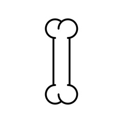 Line bone icon