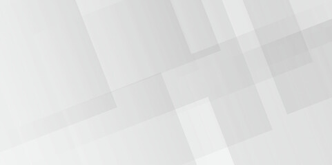 Modern abstract white curve square lines triangle technology backdrop. white light grey background, 
abstract modern white and grey gradient color geometric line pattern background for website banner.