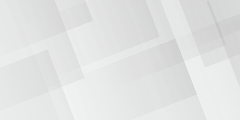 Modern abstract white curve square lines triangle technology backdrop. white light grey background, 
abstract modern white and grey gradient color geometric line pattern background for website banner.