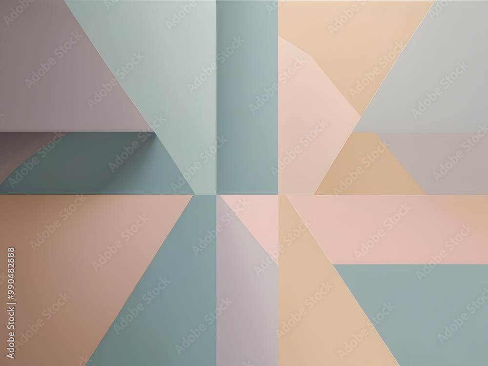 Poster a minimal background with thin, straight lines intersecting at clean angles
